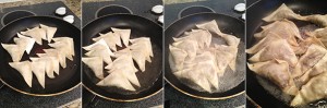 How to make yaki mandoo or pan-fried dumplings