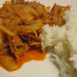 Kimchi Bokum (Stir-Fried Kimchi) | www.kimchimom.com
