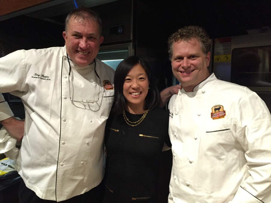 With Chef Tony Biggs and Chef Michael Ollier