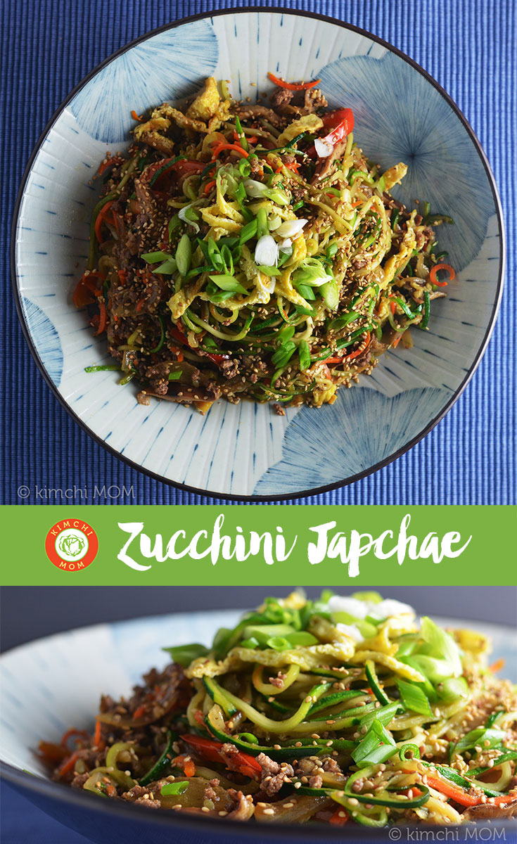 Zucchini Japchae #kimchimom