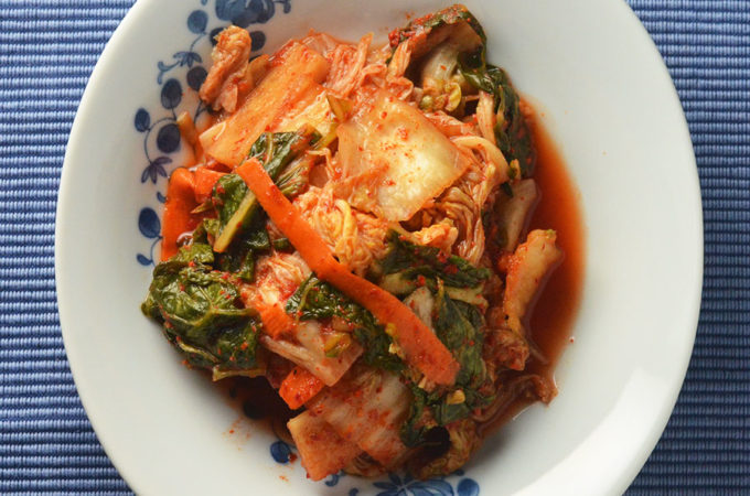 Easy to Make Cabbage Kimchi (Mak Kimchi) #SundaySupper
