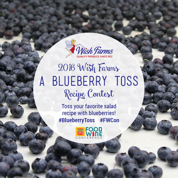 #BlueberryToss #FWCon Recipe Contest