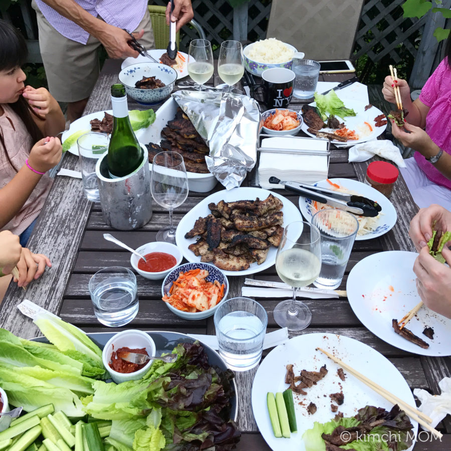 Korean BBQ at home #kimchimom